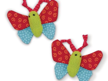 Kazoo Butterfly Buddies Cat Toy Supply