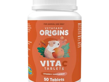 Vetafarm Originals Vita C Plus Tabs 50pk Online now