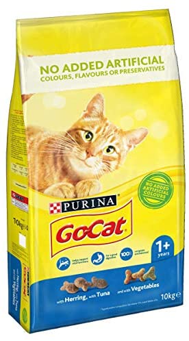 Go-Cat Tuna Herring & Vegetable Dry Cat Food Adult For Cheap