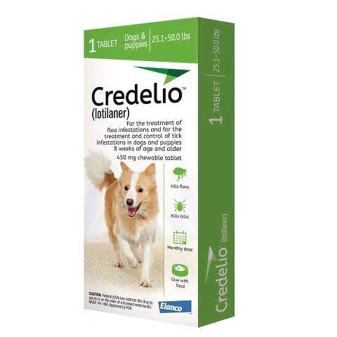 RX Credelio (lotilaner) for Dogs 50.1 to 100.0 lbs Online