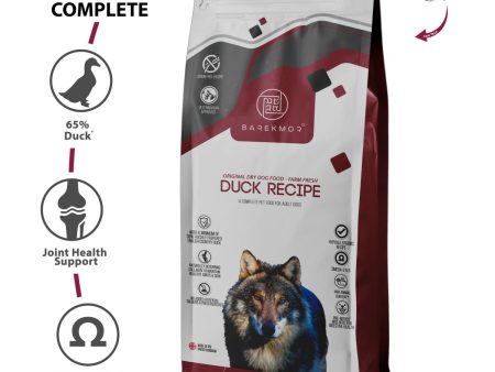 Barekmor: Duck Recipe 100% Complete Grain Free Adult Dog Food With 65% Duck and 35% Fruits and Veg on Sale