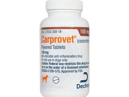 RX Carprovet ® (carprofen) Flavored Tablets 100mg for Dogs Discount