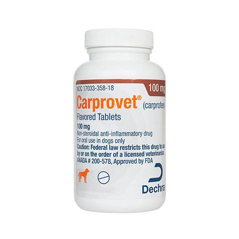 RX Carprovet ® (carprofen) Flavored Tablets 100mg for Dogs Discount