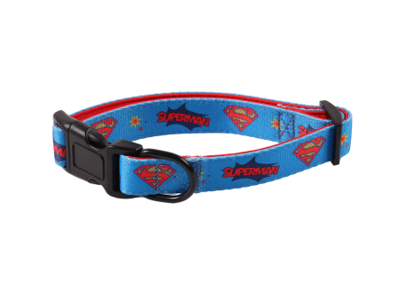 Petverse Superman Dog Collar Fashion