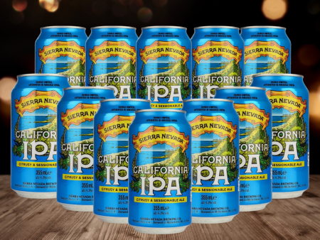 Sierra Nevada California IPA 355ml Cans - 4.2% ABV (12 Pack) Cheap