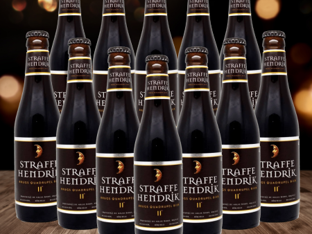 Straffe Hendrik Abbey Quadrupel Belgian Quadrupel 330ml Bottles - 11.00% ABV (12 Pack) on Sale