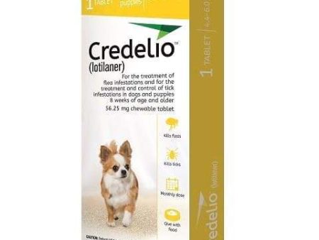 RX Credelio (lotilaner) for Dogs 4.4 to 6.0 lbs For Cheap