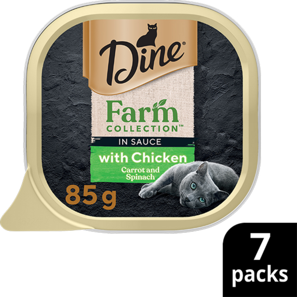 Dine Farm Collection Chicken with Carrot and Spinach 85g For Discount