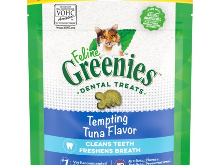 Greenies Tempting Tuna Tuna Dental Cat Treats 130g Online Sale