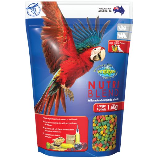 Vetafarm Nutriblend Pellets Large Bird Food Cheap