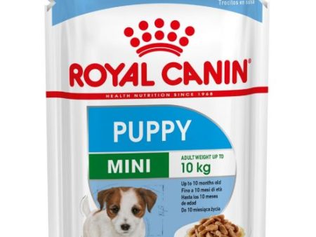 Royal Canin: Mini Puppy Wet Food (in Gravy-Salsa) 12x85g Pouches on Sale