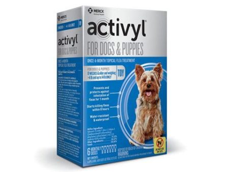 RX Activyl for Dogs & Puppies 4-14 lbs, 6 Treatments Online now