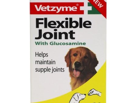 Vetzyme Flexible Joint Tablets with Glucosamine 30tab Cheap