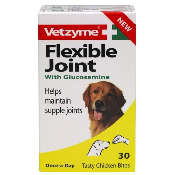 Vetzyme Flexible Joint Tablets with Glucosamine 30tab Cheap