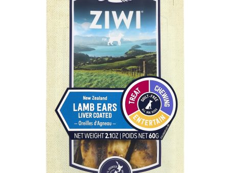 Ziwi Peak Lamb Ears Liver Coated Oral Dog Chew Online Hot Sale