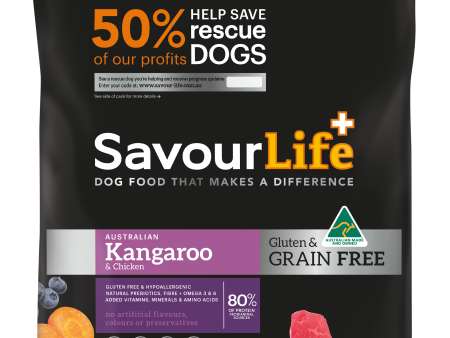 SavourLife Grain Free Adult Dog Australian Kangaroo & Chicken Dry Food Online