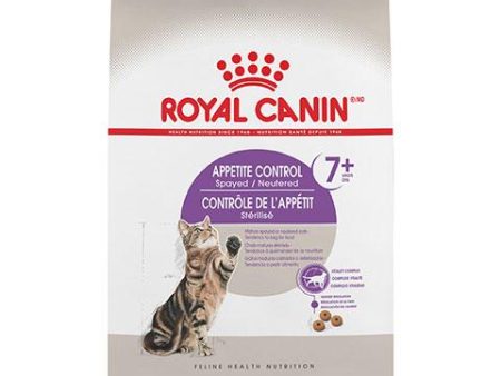 Royal Canin Feline Health Nutrition Appetite Control Spayed Neutered 7+ Dry Cat Food, 6 lb Online Sale