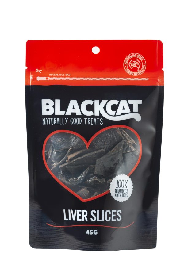 Blackcat Liver Slices Cat Treat 45g Fashion