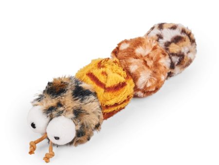 Kazoo Velcro Worm Cat Toy Hot on Sale