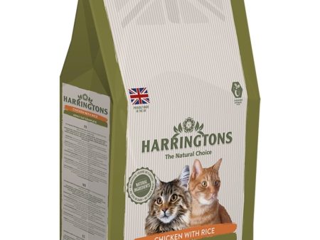 Harringtons Chicken & Rice Cat Dry Food 2Kg Sale