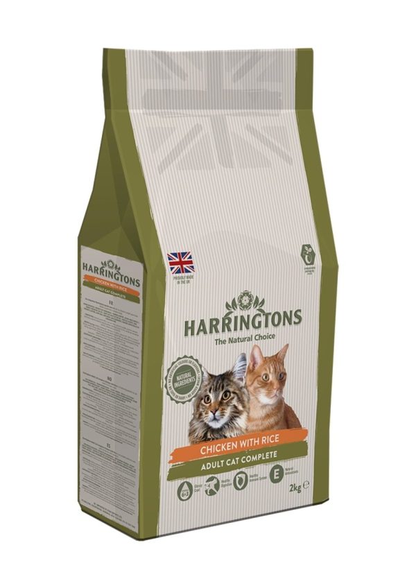 Harringtons Chicken & Rice Cat Dry Food 2Kg Sale