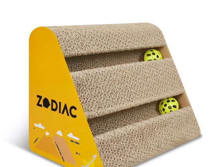 ZODIAC Triangle Ball Cat Scratcher Banana For Discount