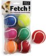 Ruff  N  Tumble Fetch Coloured Tennis Balls 6pk For Cheap