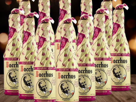 Bacchus Framboise (Raspberry) Belgian Craft Beer Case 5.0% ABV - 375ml Bottles (12 Pack) For Sale