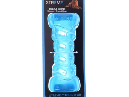 Scream Xtreme Tough Bone Loud Blue Dog Chew Toy Discount