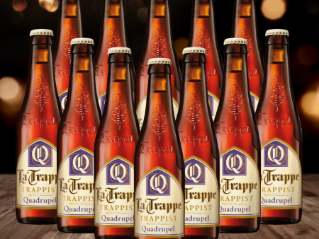 La Trappe Trappist  Dutch Quadrupel Beer - 10.00% ABV (12 Pack) on Sale