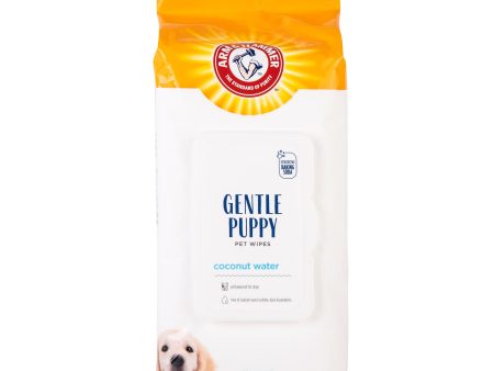 Arm and Hammer Heavy Gentle Puppy Wipes Coconut Water 100 Pack For Cheap