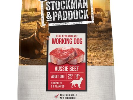 Stockman & Paddock Working Dry Dog Food 20kg For Sale