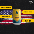 Athletic Brewing Co Upside Dawn American Alcohol Free Golden Ale - ABV 0.5% (12 Pack) on Sale