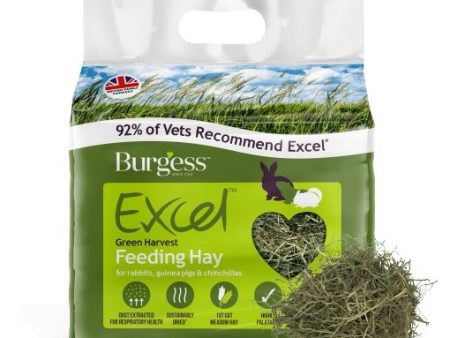 Burgess Excel Green Harvest Hay 1Kg Discount