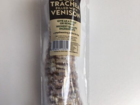 Hollings 100% Natural Beef Trachea Filled with Venison Dog Treat Cheap