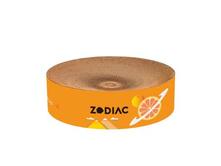 ZODIAC Round Cat Scratcher Orange Online now