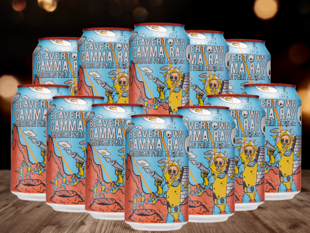 Beavertown Gamma Ray Beer: American Pale Ale 330ml Cans - 5.4% ABV (12 Pack) Online Sale