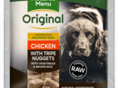 NATURES MENU RAW MEALS  CHICKEN WITH TRIPE NUGGETS  FOR ADULT DOGS Online Hot Sale