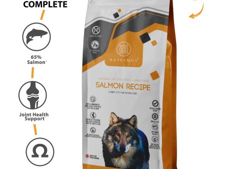 Barekmor: SALMON RECIPE : Original 65 35 Dry Dog Food (Adult) Freshly Prepared Salmon with Fruits and Veg For Discount