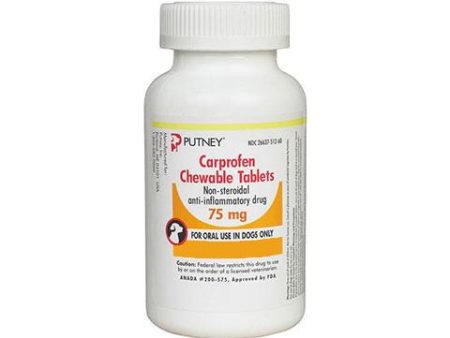 RX Carprofen Chewable Tablets 75mg for Dogs Online