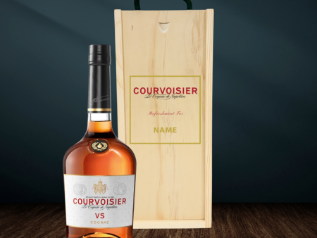 Personalised Courvoisier VS Cognac Gift Set - 70cl Online Sale