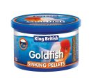 King British: Goldfish Sinking Pellets 140g For Sale