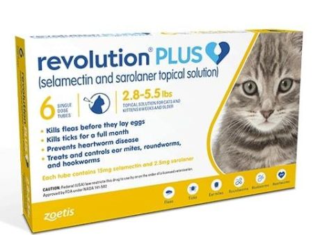 RX Revolution Plus for Cats (6 single dose tubes) Online