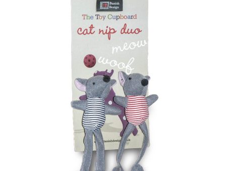 Midge and Madge Catnip Duo; Cat Toy Supply