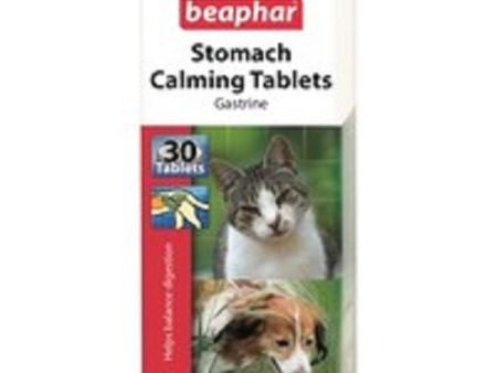 Beaphar Stomach Calming (Gastrine) Tablets for Cats and Dogs 30 Tablets Online now