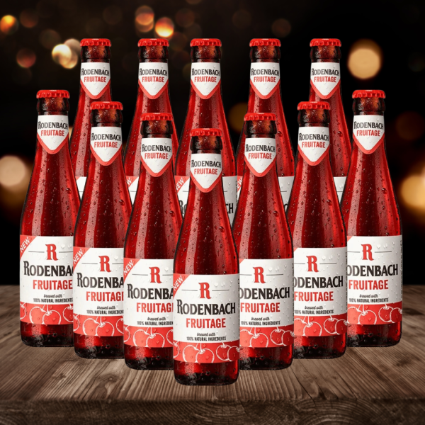 Rodenbach Fruitage Belgian Fruit Beer 250ml Bottles - 3.9% ABV (12 Pack) Fashion