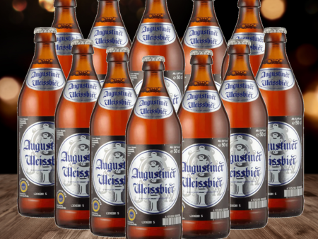 Augustiner German Weissbier 500ml Bottles - 5.4% ABV (12 Multipack) Online Sale