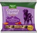 NATURES MENU COUNTRY HUNTER RAW NUGGETS  FARM REARED 80 20 TURKEY WITH SUPERFOODS FOR DOGS 1 KG on Sale