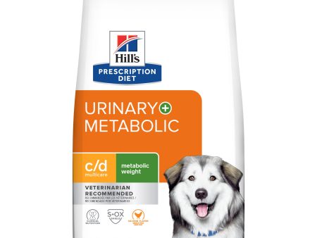 Hill s Prescription Diet c d Multicare Urinary Care + Metabolic Weight Canine Dry Dog Food 3.86kg Hot on Sale