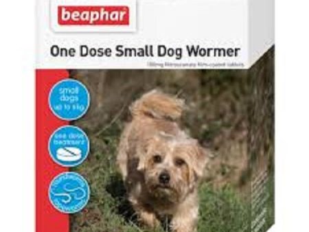 Beaphar One Dose Wormer for Small Dogs and Puppies - 3 Tab Online Sale